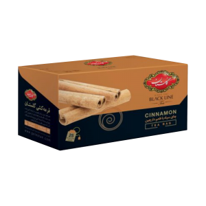 چای کیسه ای خارجی با دارچین 400 عدد بلک لاين گلستان